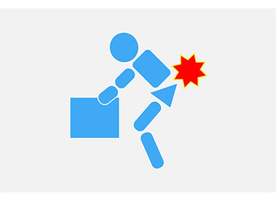 ギックリ腰になりやすい方